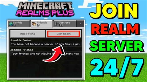 How To Join Realms In Minecraft Pe Realms Servers For Minecraft