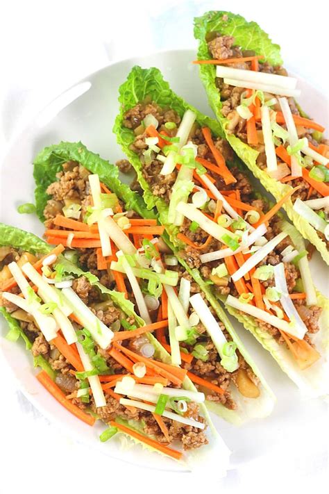 Asian Chicken Lettuce Wraps • Now Cook This