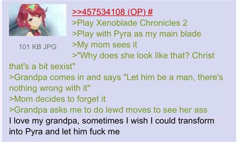Anon Having A Good Time With Their Grandpa Suddenlygay