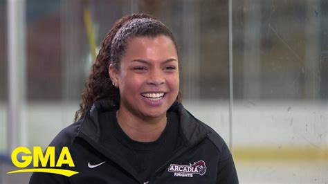 Meet The Ncaas 1st African American Womens Ice Hockey Head Coach