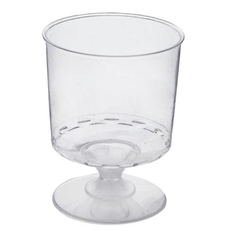 Don't waste money on a shoddy engraved wine glass. 12 Pack Clear 6oz Elegant Design Plastic Disposable Wine ...