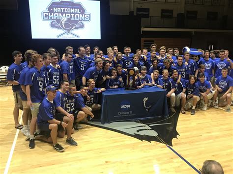 A Forever Game Cabrini Mens Lacrosse Celebrates National Championship