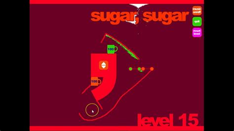 Lets Play Flash Game Sugar Sugar Level 15 Youtube