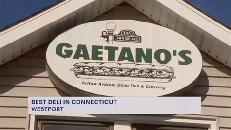 Best Deli In Ct Gaetanos Deli News Youtube