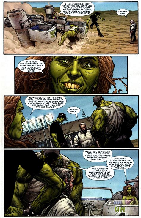 Hulk She Hulk Old Man Logan