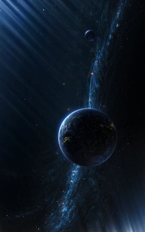 Digital Art Portrait Display Cgi Space Universe Planet Stars Sun