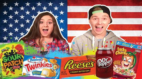 Australians Try American Candy Youtube