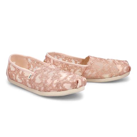 Toms Womens Classic Alpargata Loafer Metal