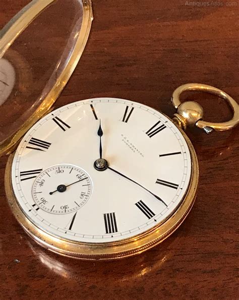 Antiques Atlas Victorian 18ct Gold Pocket Watch