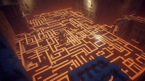 Videospiel Wird In Einem Labyrinth Gespielt Bild Von Labyrinthen