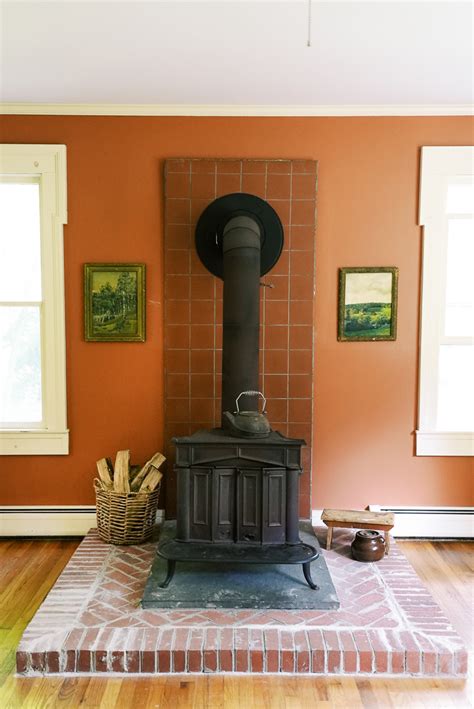 How To Build A Raised Hearth For A Wood Stove Builders Villa