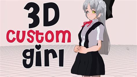 Anime Game D Custom Girl Youtube