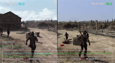 Red Dead Redemption Comparison Xbox One Vs Xbox 360game