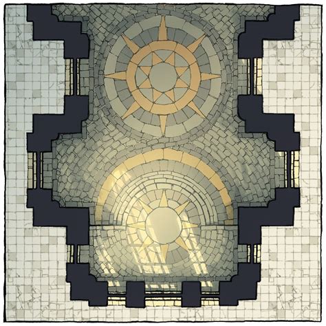 The Celestial Temple Battle Map 2 Minute Tabletop Dnd World Map