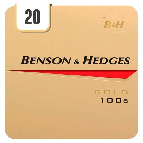 Benson And Hedges Gold 100s 20 Cigarettes Track And Trace Compliant Best One