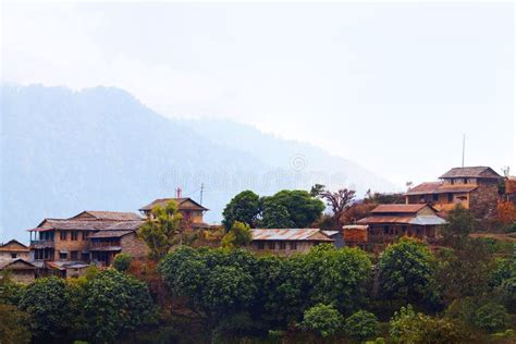 Rural Nepal Stock Image Image Of Gurung House Asia 48520601