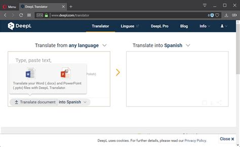 Deepl Translator Now With Document Translation Functionality Ghacks