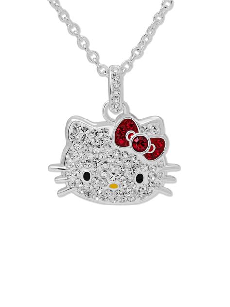 オンライン再販業者 Hello Necklace Silver Kitty ネックレス