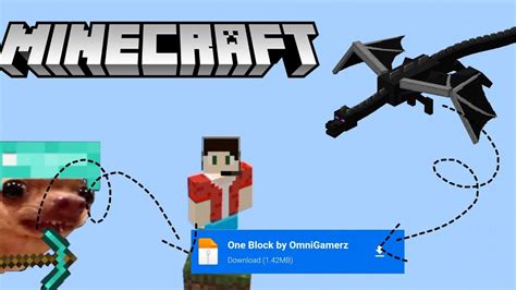 How To Download One Block Like Black Clue Gaming In Minecraft Youtube