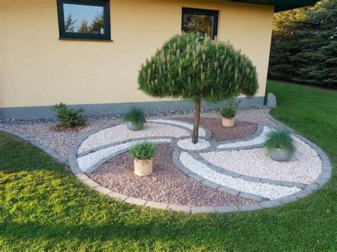 70 Magical Side Yard And Backyard Gravel Garden Design Ideas 9