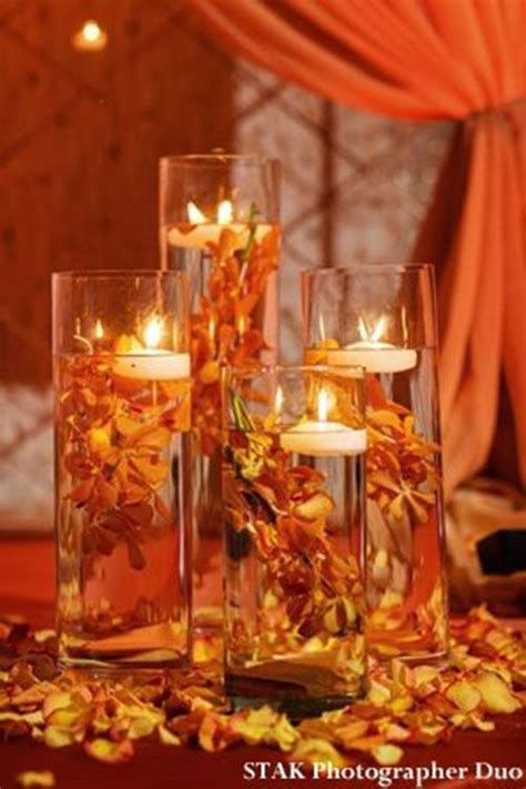 Schöne Hochzeitsideen für den Herbst Fall wedding centerpieces