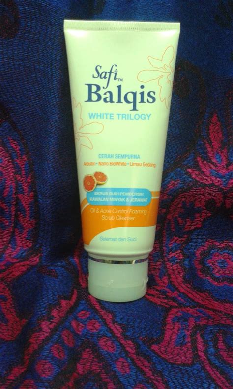 I'm satisfied with the whitening face wash. Pink Colour : Saya Pengguna Safi Balqis White Trilogy ...