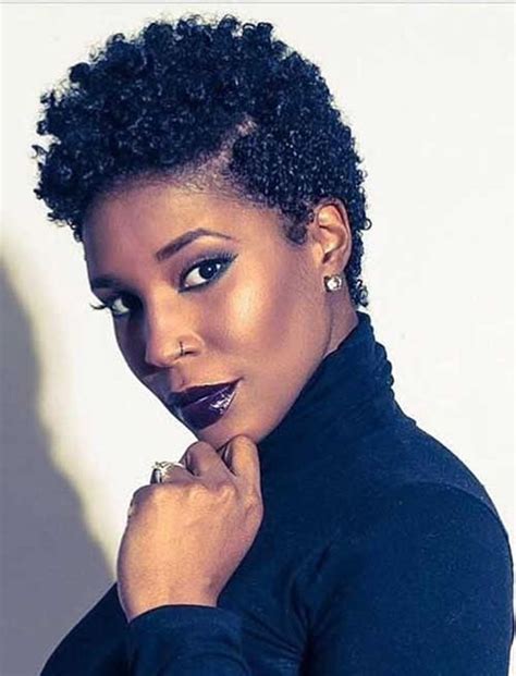 Short Natural African American Hairstyles Photos