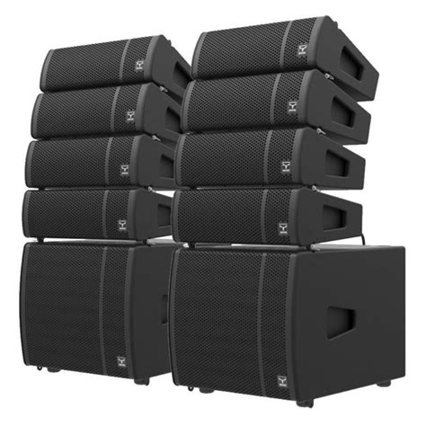 Moose Sound Loud Series Active Line Array Speaker System Complete