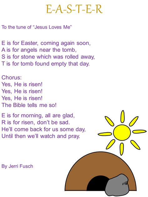 Easter poems for kids prayers & blessings easter is a popular festival among christians. DLTK's Template Printing | Easter sunday school, Easter ...