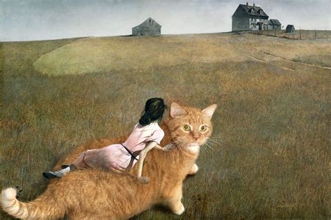Andrew Wyeth The Cat In Christinas World Con Immagini Arte Famosa