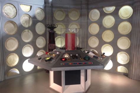 4th 5th Doctor Console Now On Display At The Dwe The