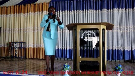 Take Mammon Worship Away From Gods Altar Apostle Stella Ngoka Youtube
