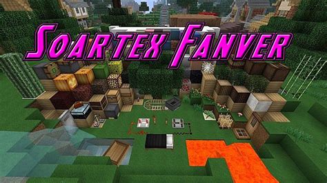 Minecraft Texture Pack Soartex Fanver Youtube
