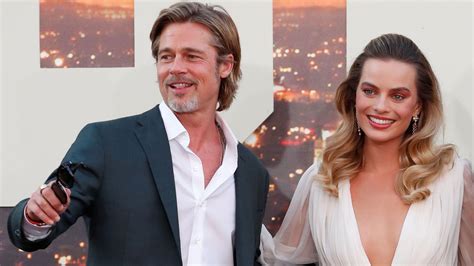 El Romance Secreto De Brad Pitt Y Margot Robbie La Historia Sobre
