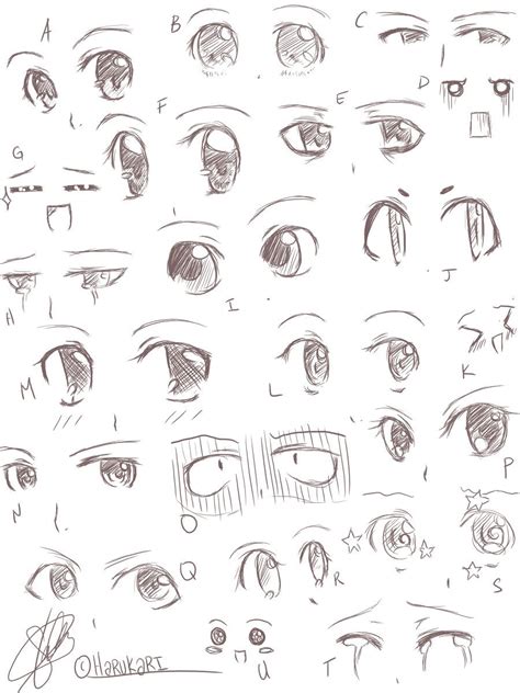 Anime Eyes Рисовать глаза Рисовать Рисование глаза