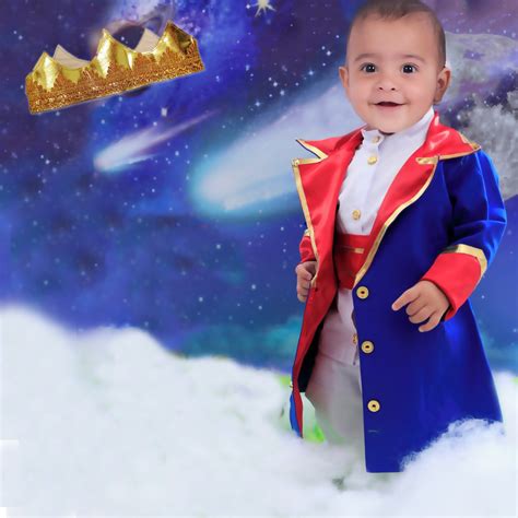 Fantasia Pequeno Príncipe Azul Royal Infanto Juvenil Elo7