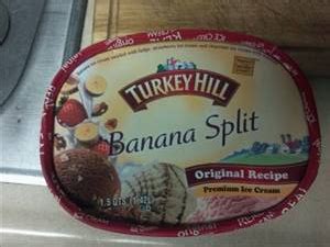 Turkey Hill Banana Split Premium Ice Cream Photo