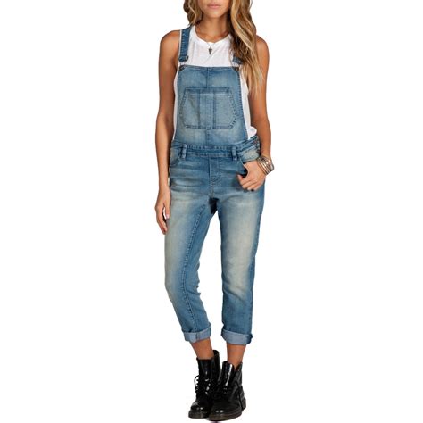 Volcom Super Stoned Overalls Womens Evo Outlet