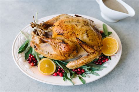 Roast Turkey With Herb And Garlic Gravy Amore Brand Recipe