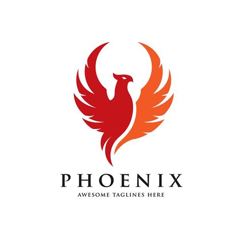 Phoenix Bird Logo Concept 652095 Vector Art At Vecteezy