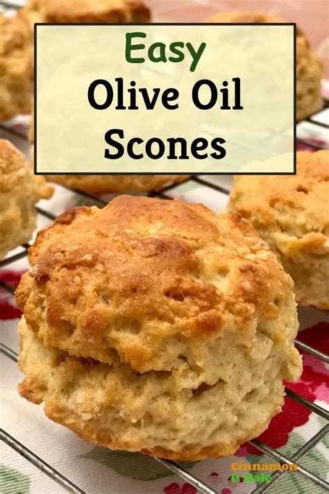 Close Up Of Olive Oil Scones On Wire Rack Vegan Scones Recipe Easy