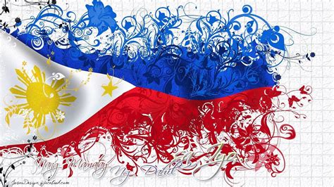 Download Philippines Flag Wallpaper Image By Jeffreyw