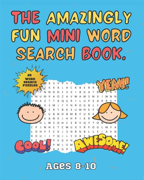 The Amazingly Fun Mini Word Search Book Mini Word Search Book Ideal