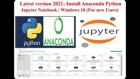 Check to see that p36workshop now shows up in the list of options when you create a. Install Anaconda Python, Jupyter Notebook Windows 10 ...