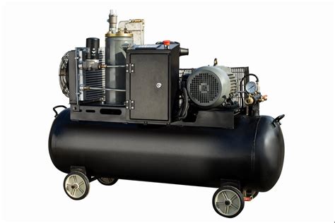 Small 4kw Belt Driven Portable Air Compressor With Tank Rotary Screw