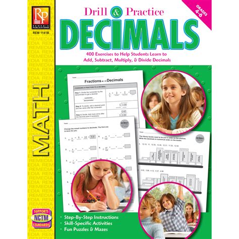 Decimals Drill And Practice Gr 4 6