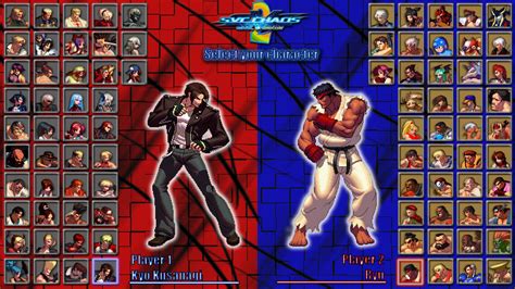 Snk Vs Capcom 2 Character Select Screen By Mrjechgo On Deviantart