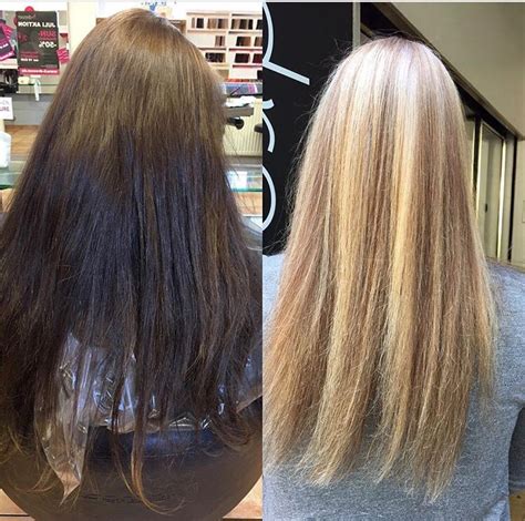 Heute zeige ich euch meine neue haarfarbe! von braun nach blond - wahnsinn Veränderung - 5x Salon in ...