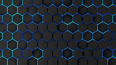 Honeycomb Glow Volume 4k Hd Wallpaper
