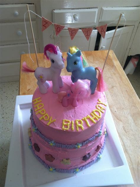 My Little Pony Cake For My Nieces 6th Birthday Pony Cake My Little